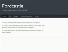 Tablet Screenshot of fordcastle.com